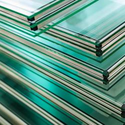 Stack of glass panes