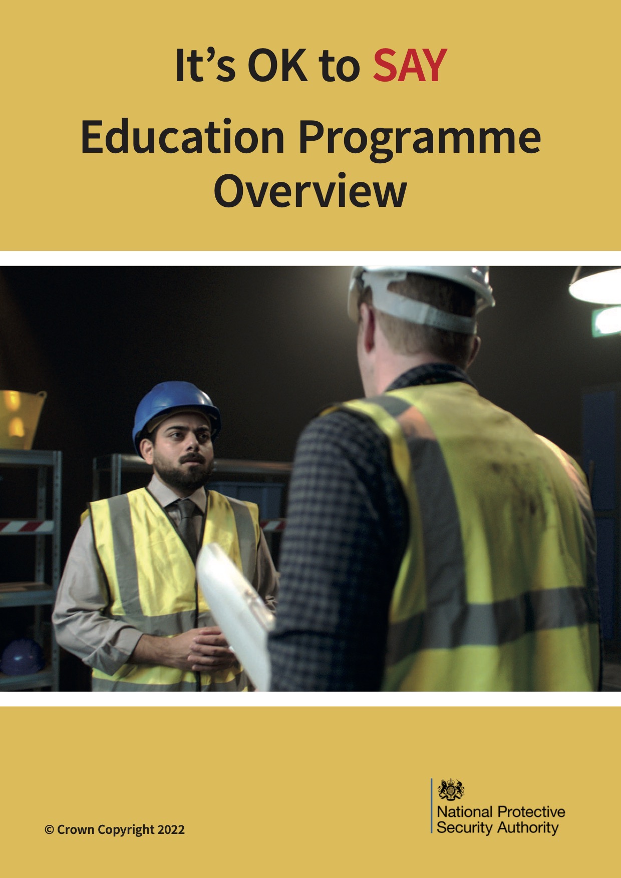 IOTS Programme Overview Brochure front cover