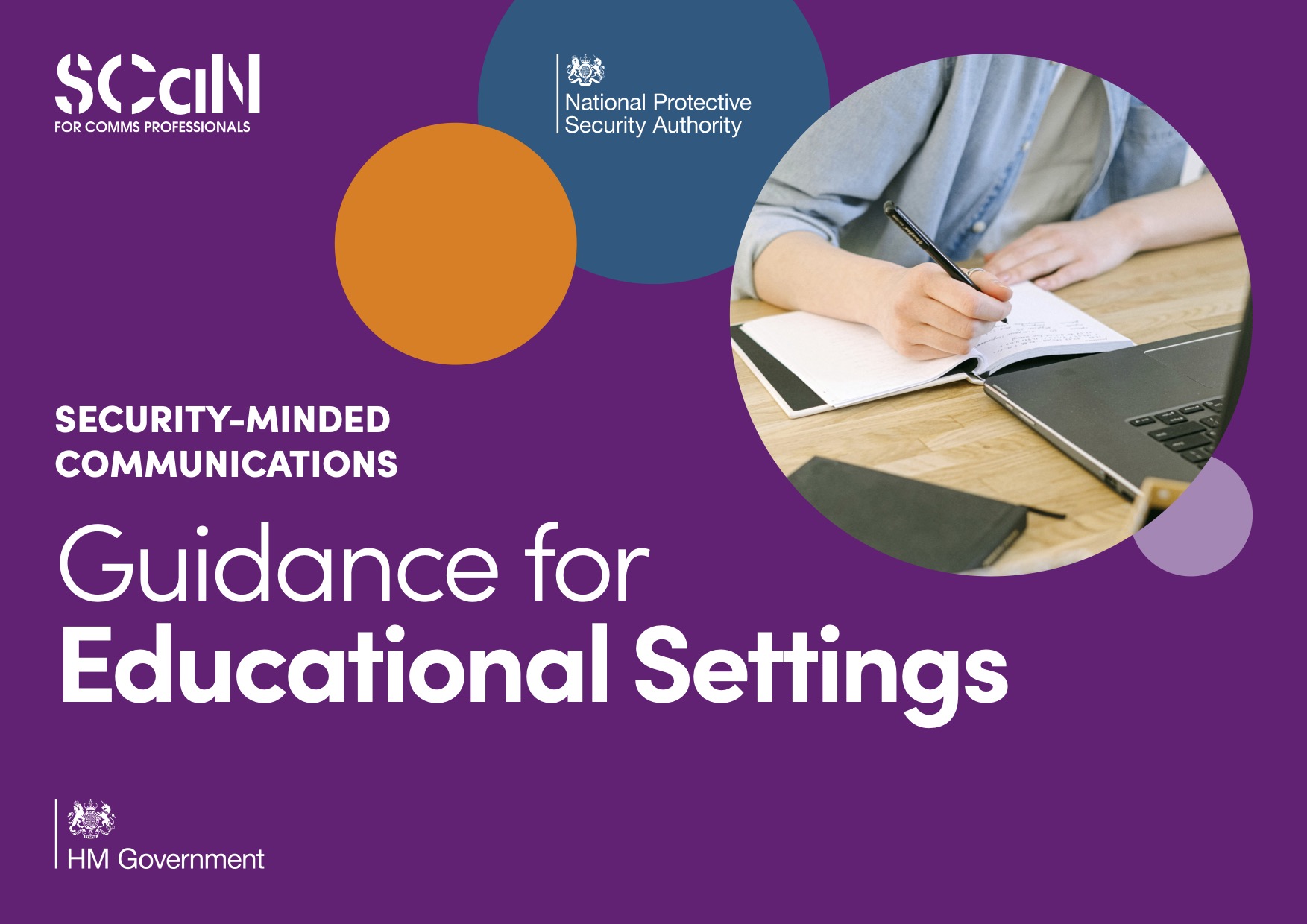 Guidance for Educational Settings front cover