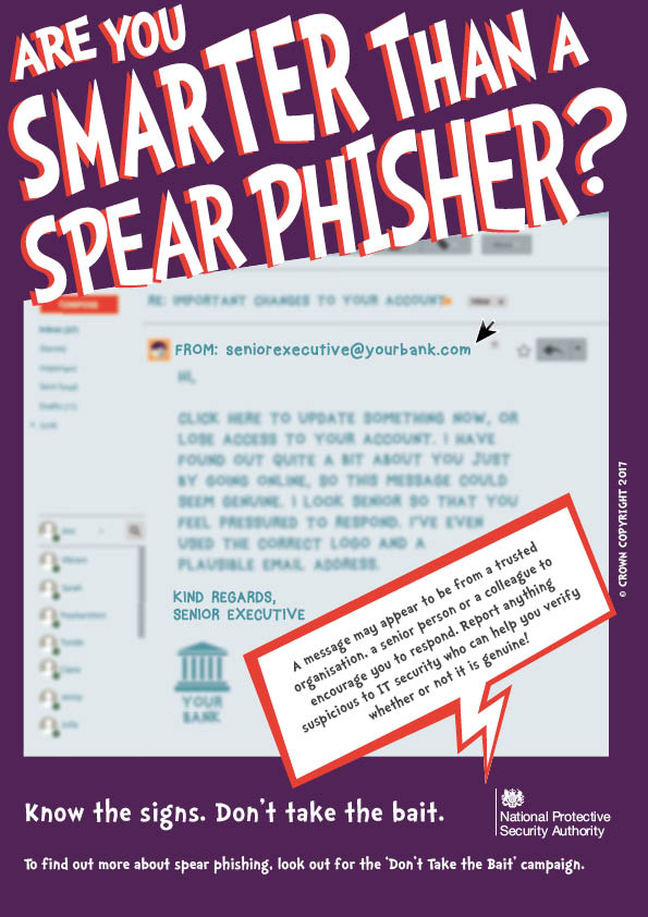 Poster5 - Smarter Spear Phisher 2 - editable