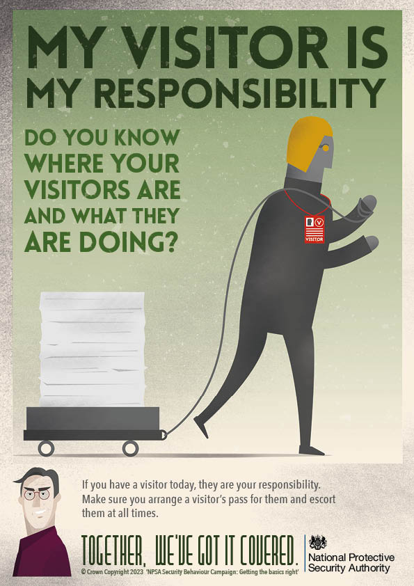 A4 POSTER 11 - Visitor responsibility preview image