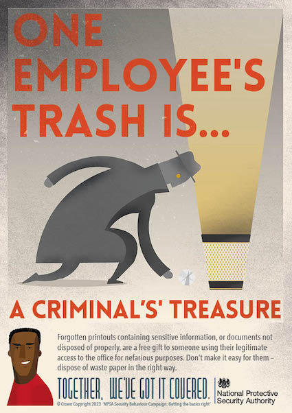 A4 POSTER - One Employee's Trash preview image