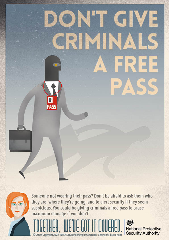 A4 POSTER 3 - Don't give Criminals preview image
